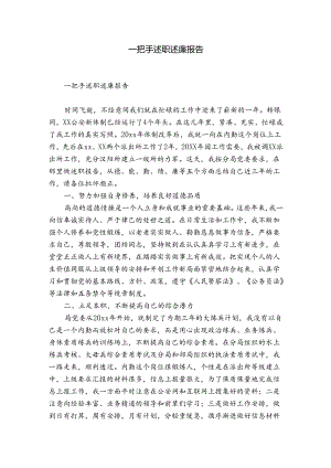 一把手述职述廉报告.docx