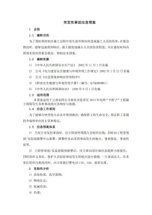 施工过程突发性应急预案.doc