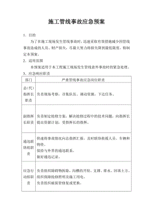 施工管线事故应急预案.doc