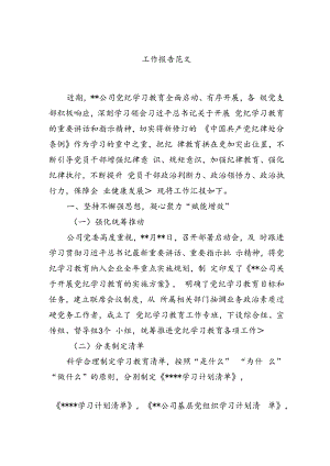 2024XX年公司上半年工作报告范文.docx