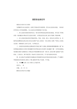 消防安全责任书.docx