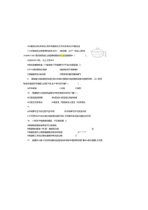 最新（教科版）小学六年级科学期末综合调研测试卷（二）（附答案）.docx