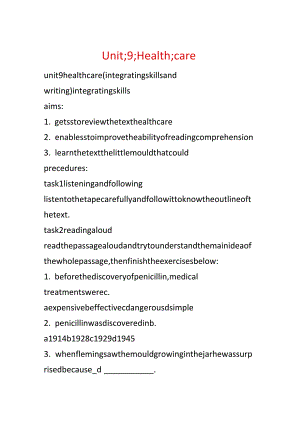 Unit;9;Health;care.docx