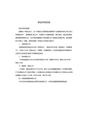 职业年终总结.docx