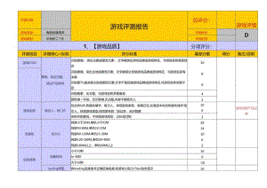 游戏评测报告（模板）.docx