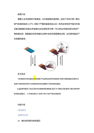 银修饰铜纳米阵列用于电催化还原CO2.docx