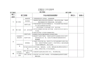平臂吊工序交接单.docx
