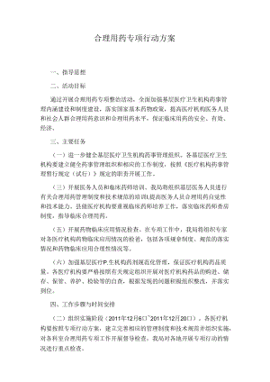 合理用药专项行动方案.docx