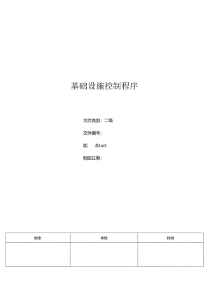 三体系- 基础设施控制程序.docx