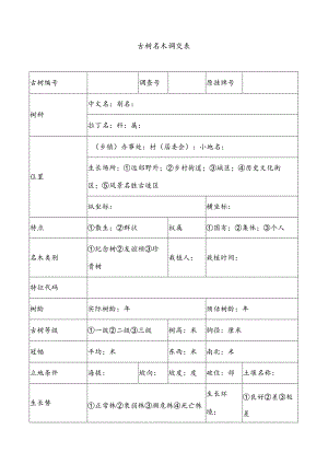 古树名木调查表.docx