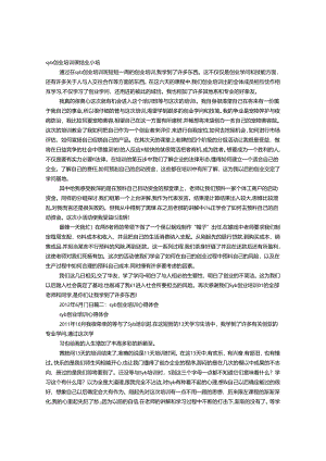 SYB创业培训教师工作总结.docx