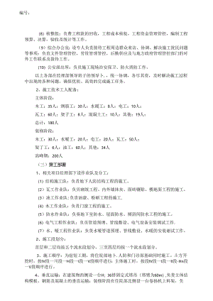 框架结构医院施工组织设计.docx