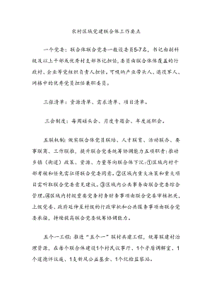 农村区域党建联合体工作要点.docx