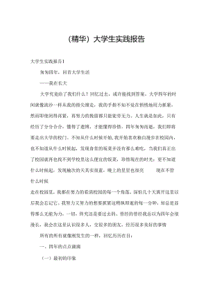 （精华）大学生实践报告.docx