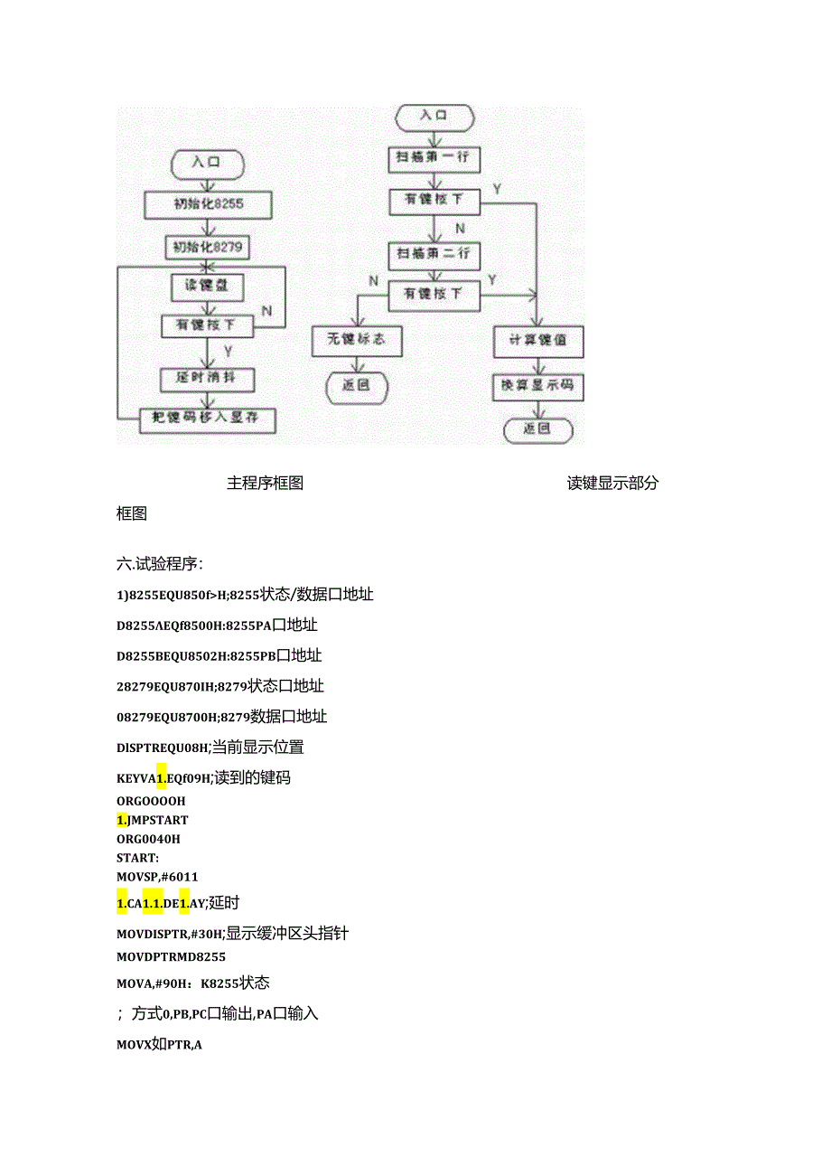 8255扫描键盘显示实验.docx_第2页