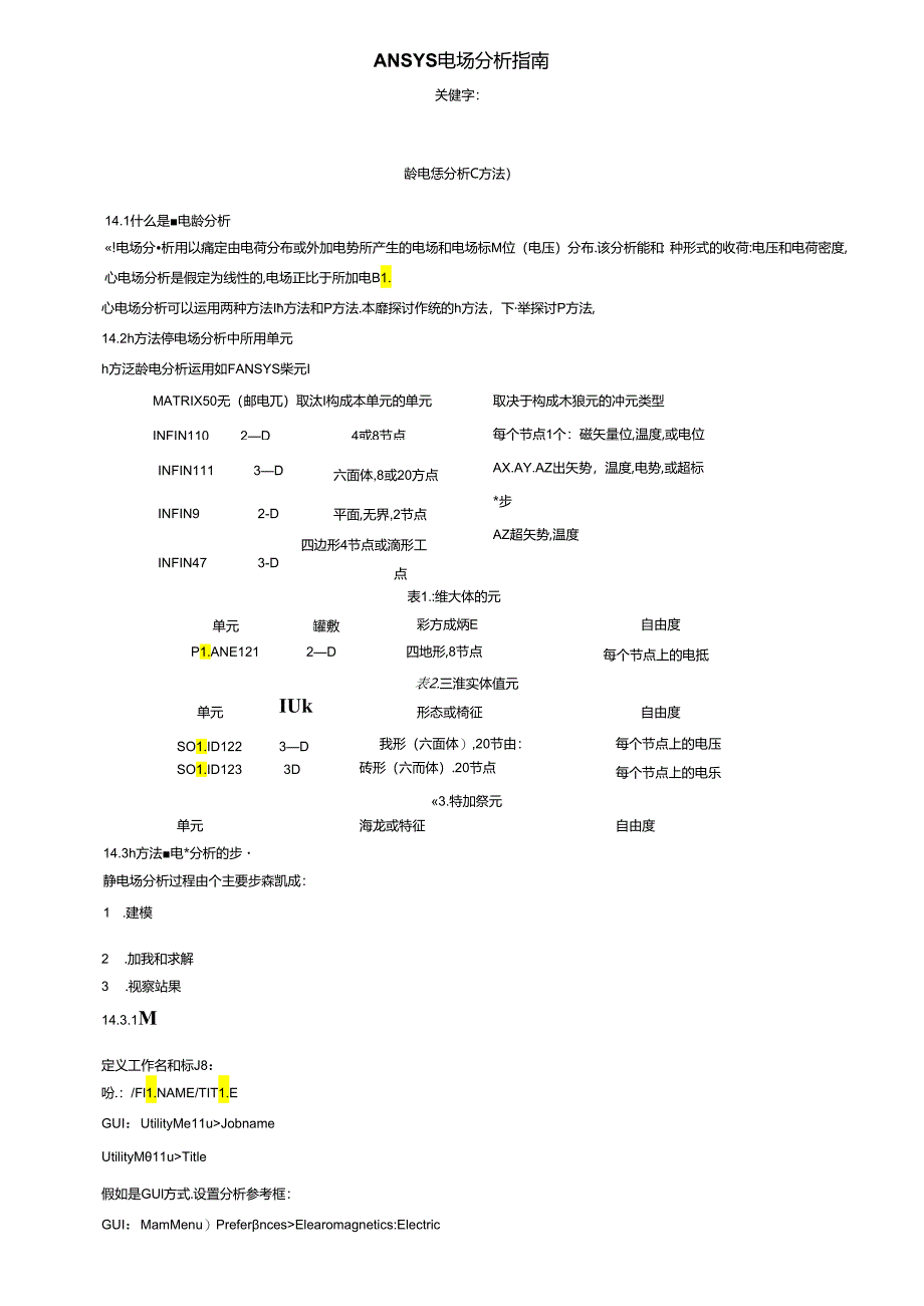 ANSYS电场分析教程经典入门教程.docx_第1页