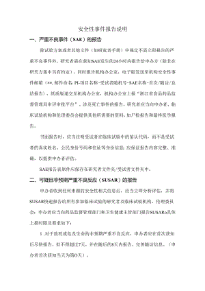 安全性事件报告说明.docx