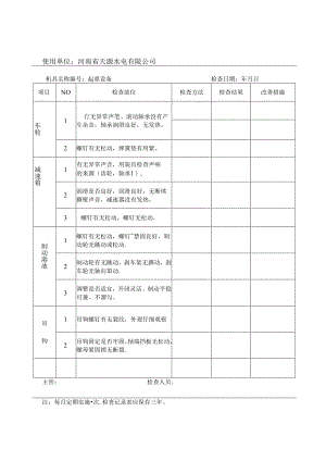 特种设备检查记录表.docx