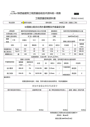 商品混凝土质量控制资料.docx