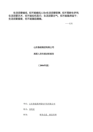 Dezrre述职报告菏泽公司——刘明星.docx