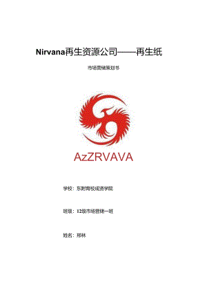 Nirvana再生资源公司.docx
