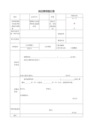 岗位聘用登记表.docx