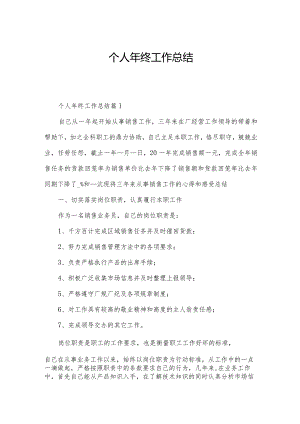 个人年终工作总结.docx