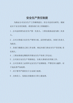 安全生产责任制度.docx
