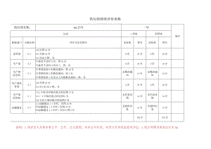 供应商绩效评价表格.docx