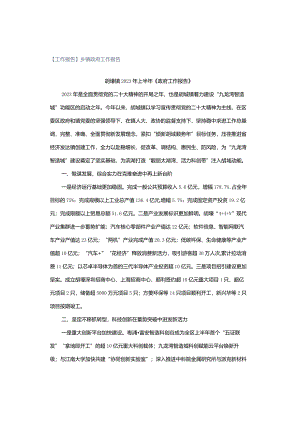 【工作报告】乡镇政府工作报告.docx