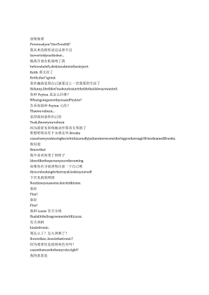 OneTreeHill《篮球兄弟（2003）》第一季第十四集完整中英文对照剧本.docx