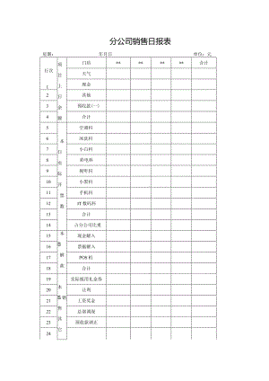 公司销售日报表.docx