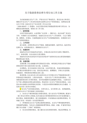 关于隐患排查治理专项行动工作方案.docx