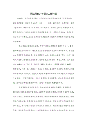 司法局2024年重点工作计划.docx