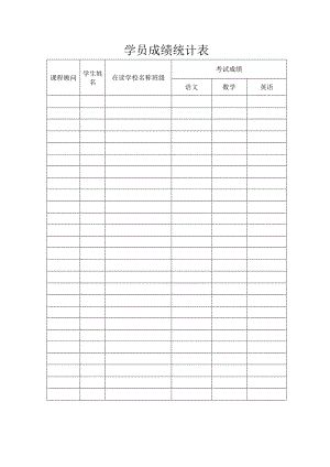 学员成绩统计表.docx