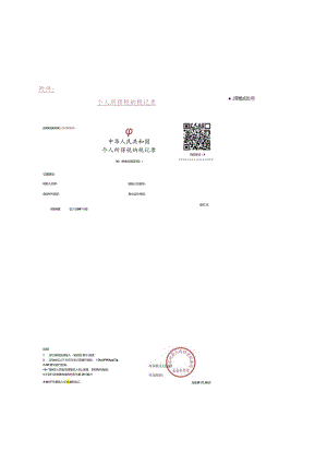 个人所得税纳税记录模板.docx