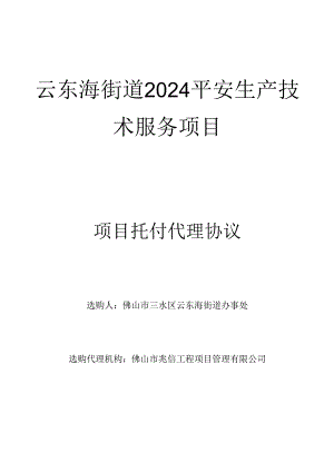 云东海街道2024安全生产技术服务项目.docx