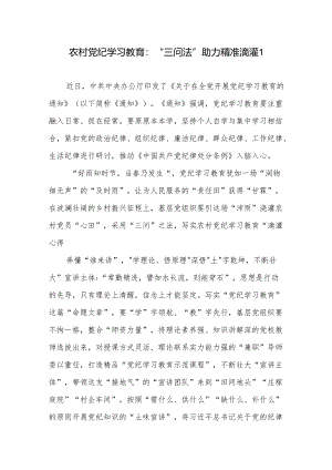 乡镇农村党员干部开展党性学习教育研讨发言学习心得体会5篇.docx