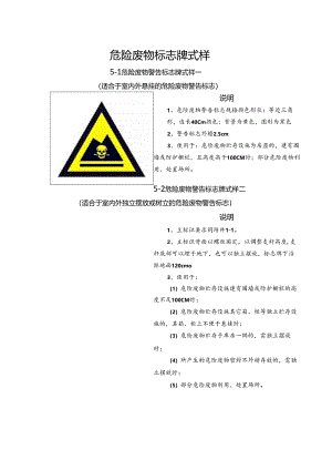 危险废物标志牌式样.docx