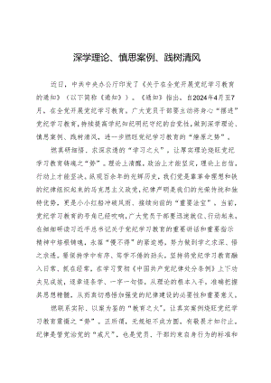 学习交流：20240411深学理论、慎思案例、践树清风.docx