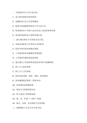 企业职业卫生管理制度监督要点.docx