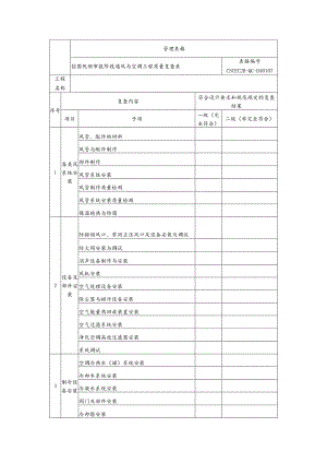 创国优预审报阶段通风与空调工程质量复查表.docx