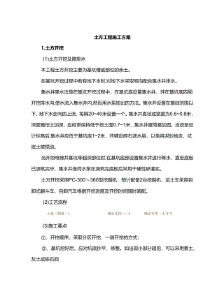 土方工程施工方案.docx