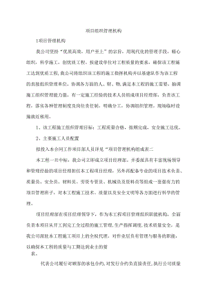 项目组织管理机构.docx