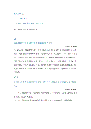 一周事故及安全警示（2024年第4期）.docx