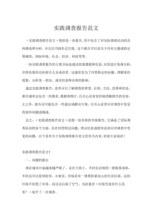实践调查报告范文.docx