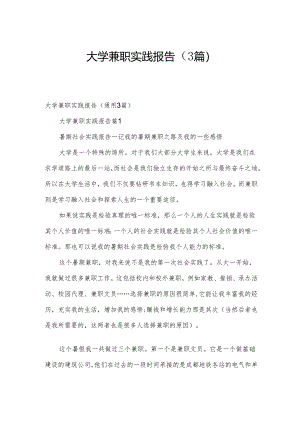大学兼职实践报告（3篇）.docx