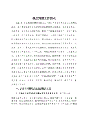 2024年基层党建工作要点.docx