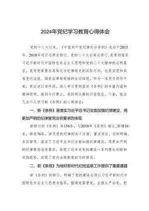 2024年党纪教育活动交流发言稿十七篇.docx