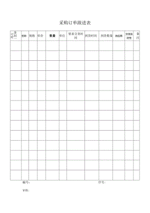 采购订单跟进表.docx